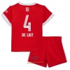 Maglia ufficiale FC Bayern Monaco De Ligt 4 Casa 2022-23 per Bambino